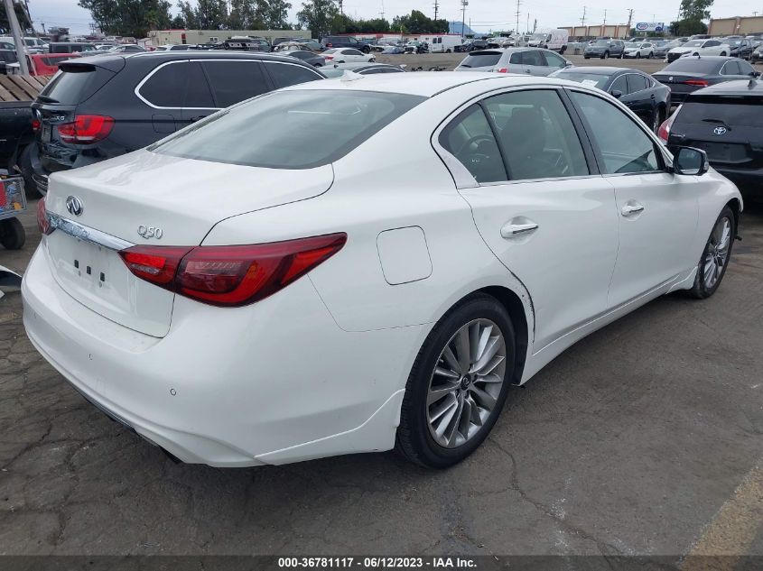 2022 INFINITI Q50 LUXE - JN1EV7BP5NM311551