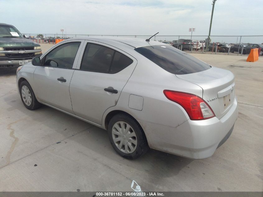 2015 NISSAN VERSA S - 3N1CN7APXFL827862