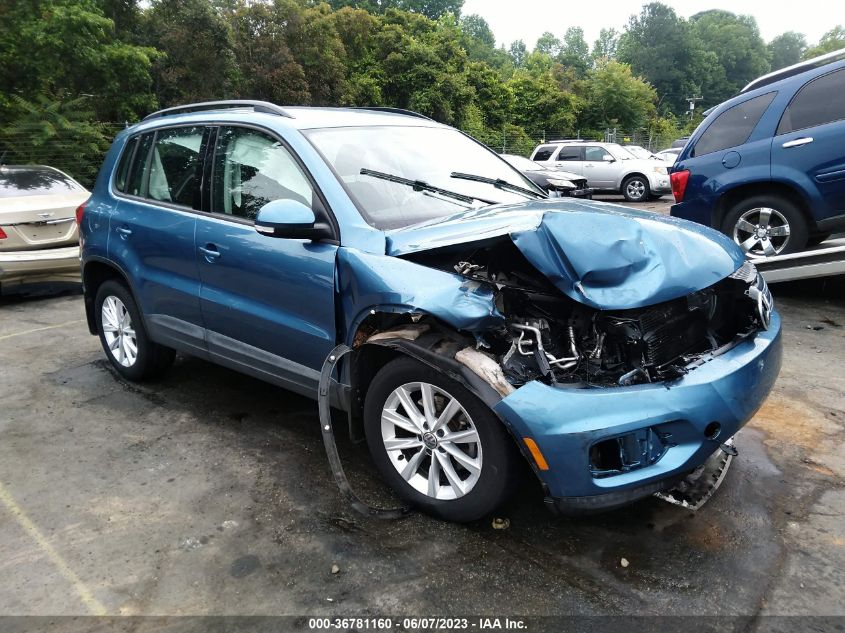 2017 VOLKSWAGEN TIGUAN - WVGAV7AX6HK048639