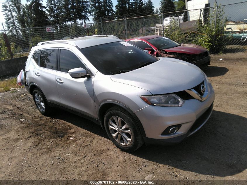 2015 NISSAN ROGUE SV - KNMAT2MVXFP569144