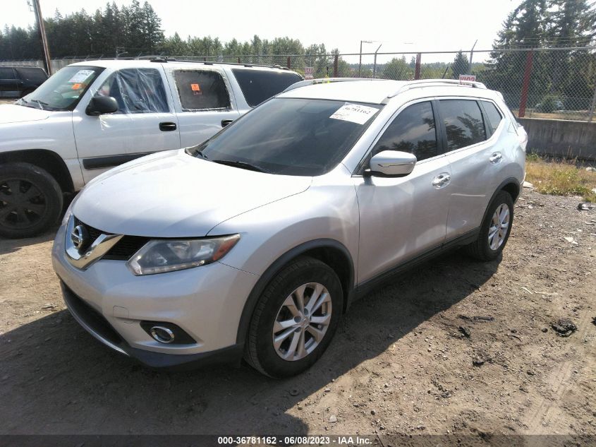 2015 NISSAN ROGUE SV - KNMAT2MVXFP569144