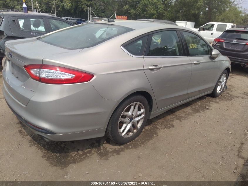 2015 FORD FUSION SE - 3FA6P0H7XFR125237