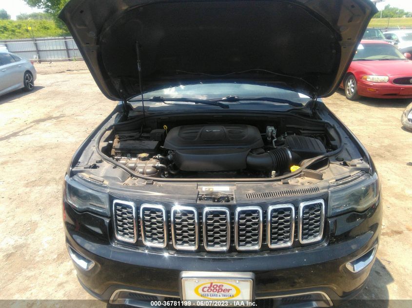 2017 JEEP GRAND CHEROKEE LIMITED - 1C4RJEBG3HC887941