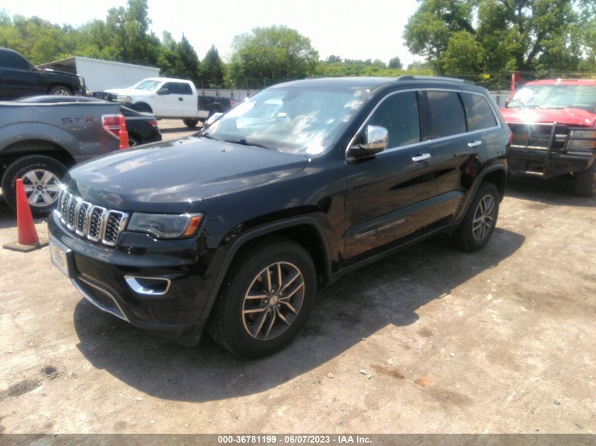 2017 JEEP GRAND CHEROKEE LIMITED - 1C4RJEBG3HC887941