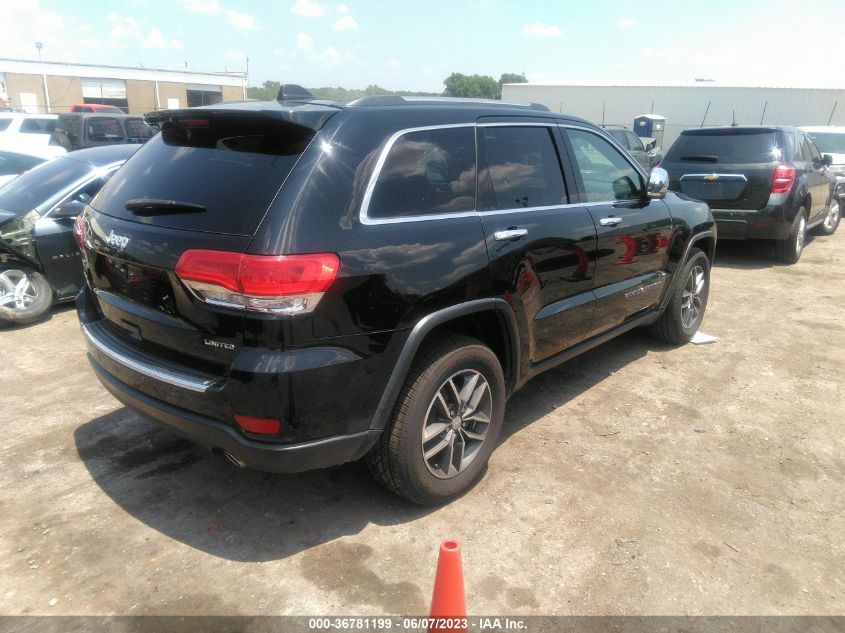 2017 JEEP GRAND CHEROKEE LIMITED - 1C4RJEBG3HC887941
