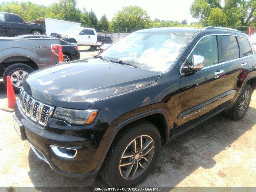 2017 JEEP GRAND CHEROKEE LIMITED - 1C4RJEBG3HC887941
