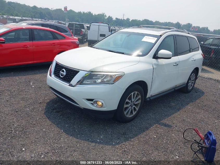 2013 NISSAN PATHFINDER SL - 5N1AR2MM0DC613898