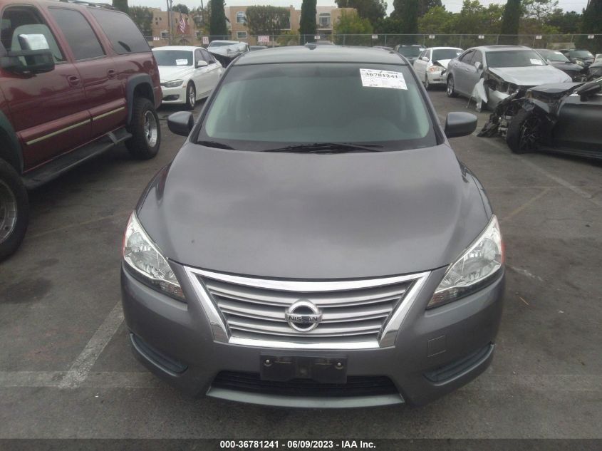 2015 NISSAN SENTRA S - 3N1AB7AP2FY382116