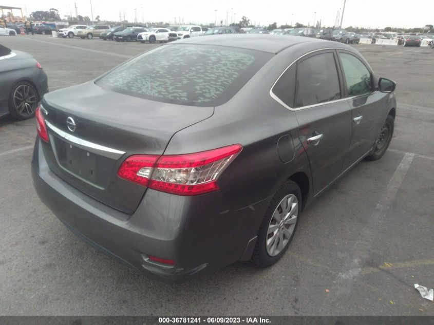 2015 NISSAN SENTRA S - 3N1AB7AP2FY382116