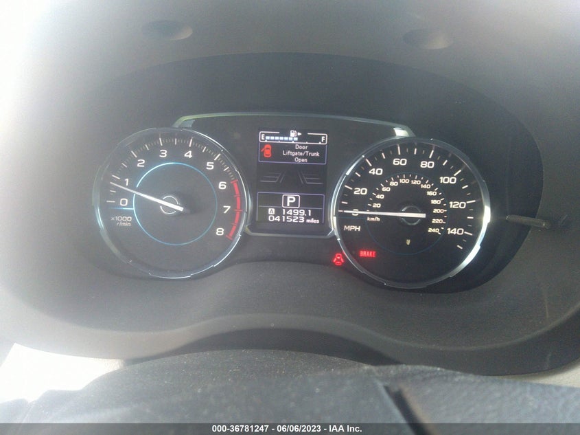 VIN JF2SJARC9JH421535 2018 SUBARU FORESTER 2.5I LIMITED