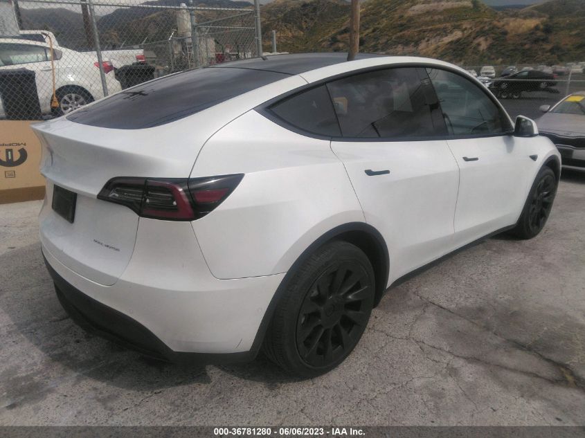2020 TESLA MODEL Y LONG RANGE - 5YJYGDEE5LF013035