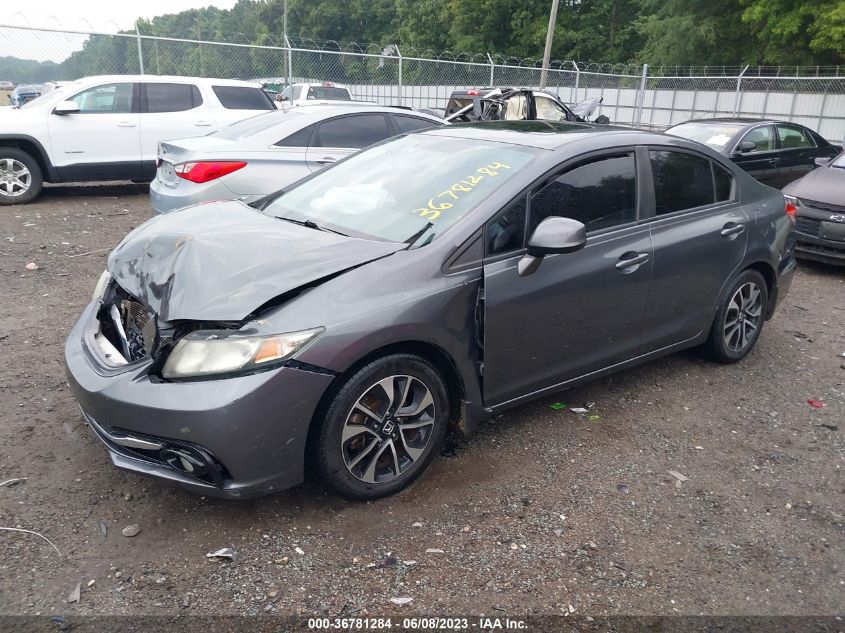 2013 HONDA CIVIC SDN EX-L - 19XFB2F93DE017720