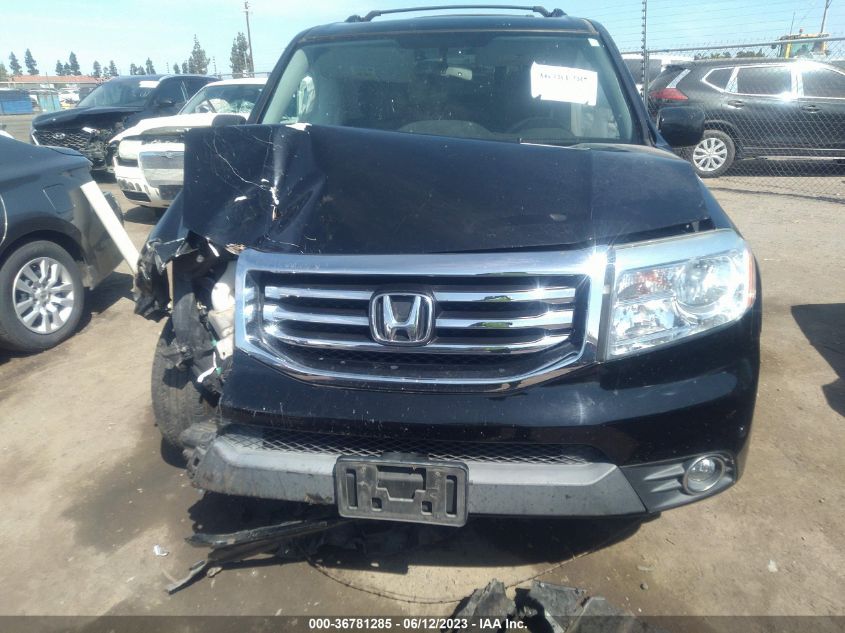 2014 HONDA PILOT TOURING - 5FNYF3H99EB012789
