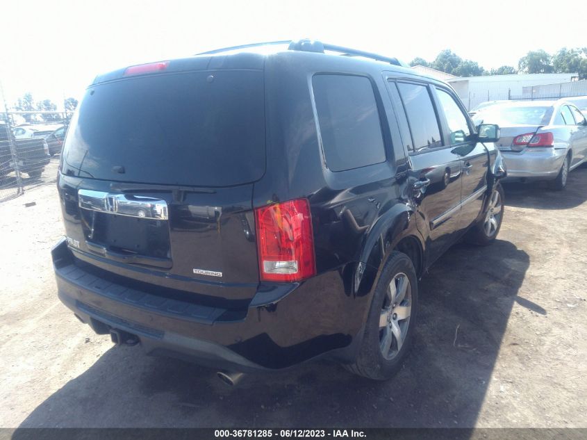 2014 HONDA PILOT TOURING - 5FNYF3H99EB012789