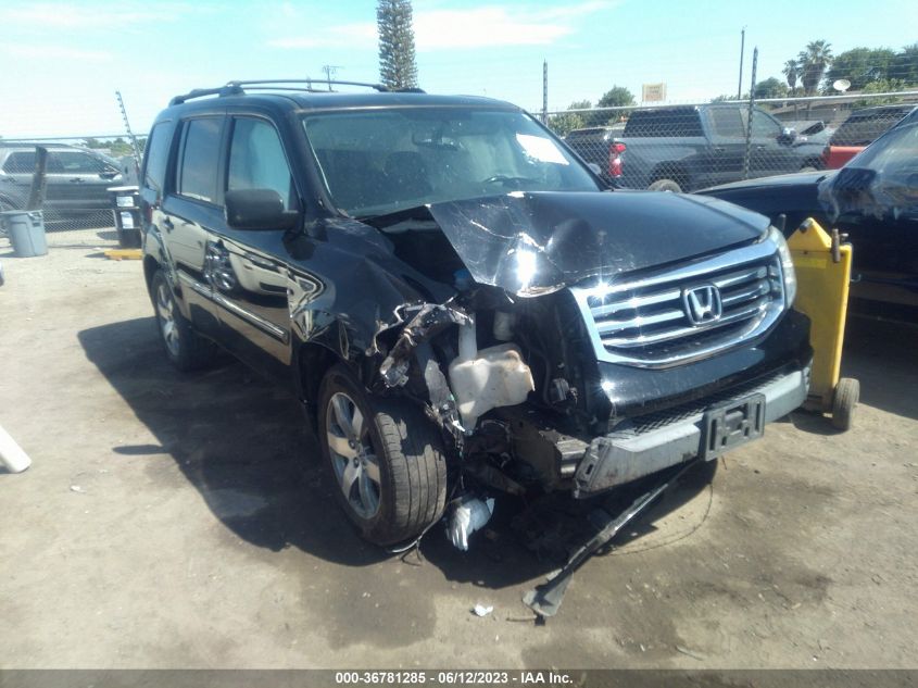 2014 HONDA PILOT TOURING - 5FNYF3H99EB012789