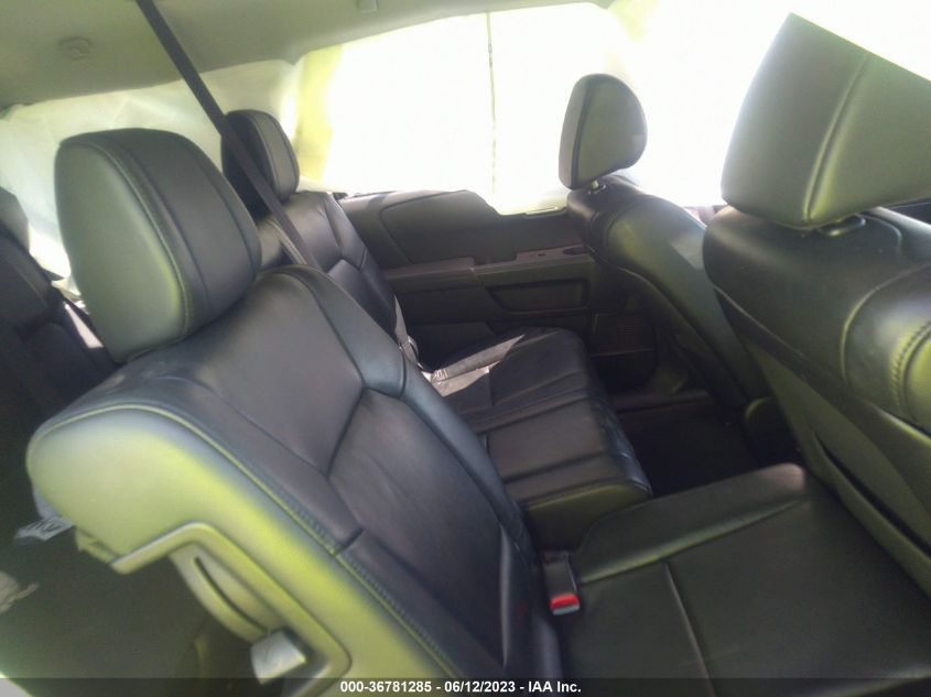 2014 HONDA PILOT TOURING - 5FNYF3H99EB012789