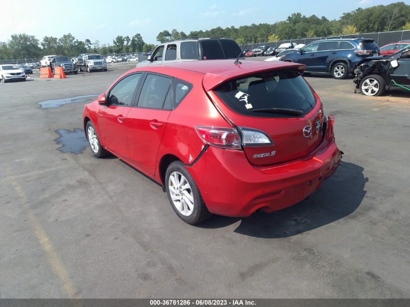 2013 MAZDA MAZDA3 I TOURING - JM1BL1L72D1747789