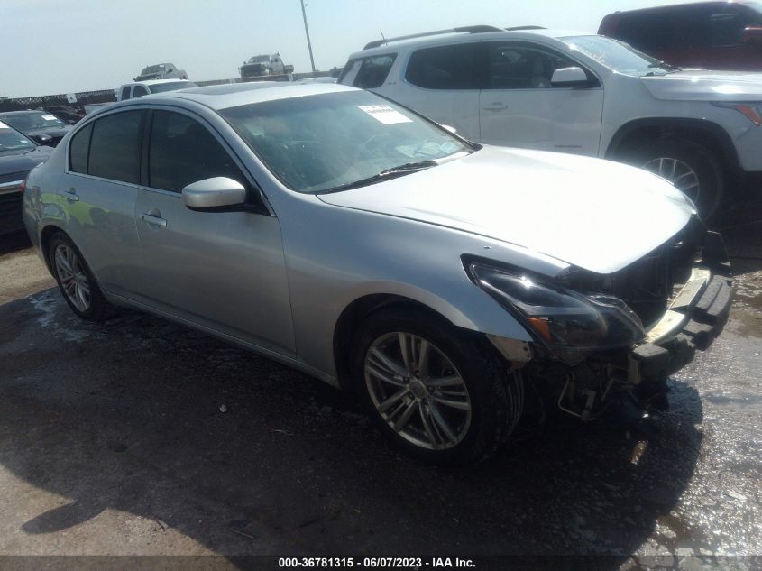 2013 INFINITI G37 SEDAN JOURNEY - JN1CV6AP6DM301435