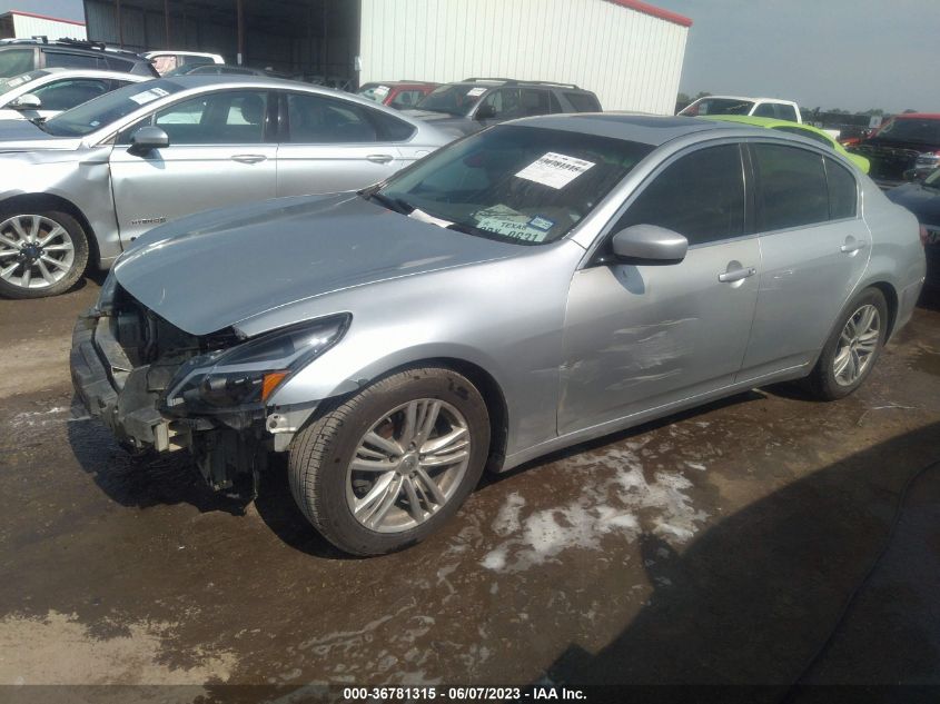 2013 INFINITI G37 SEDAN JOURNEY - JN1CV6AP6DM301435