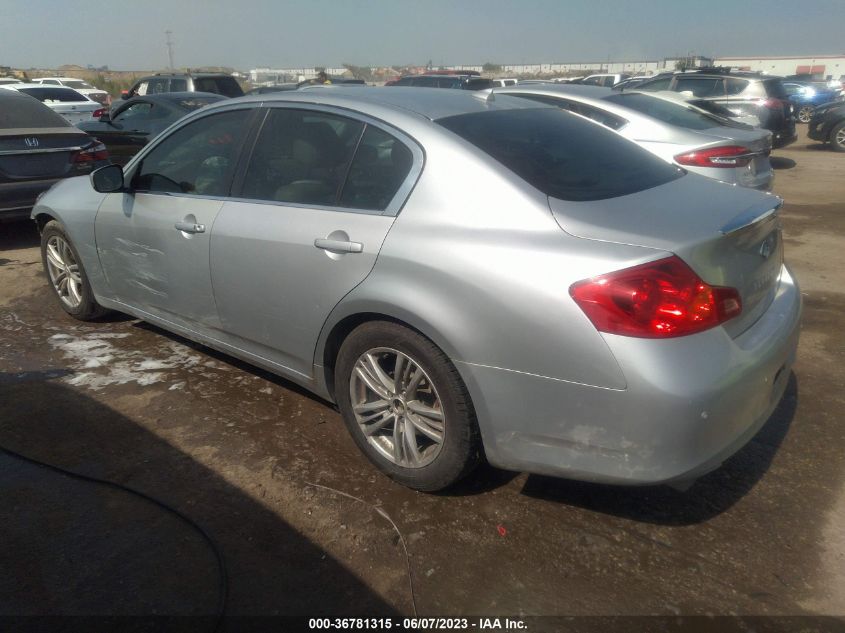 2013 INFINITI G37 SEDAN JOURNEY - JN1CV6AP6DM301435