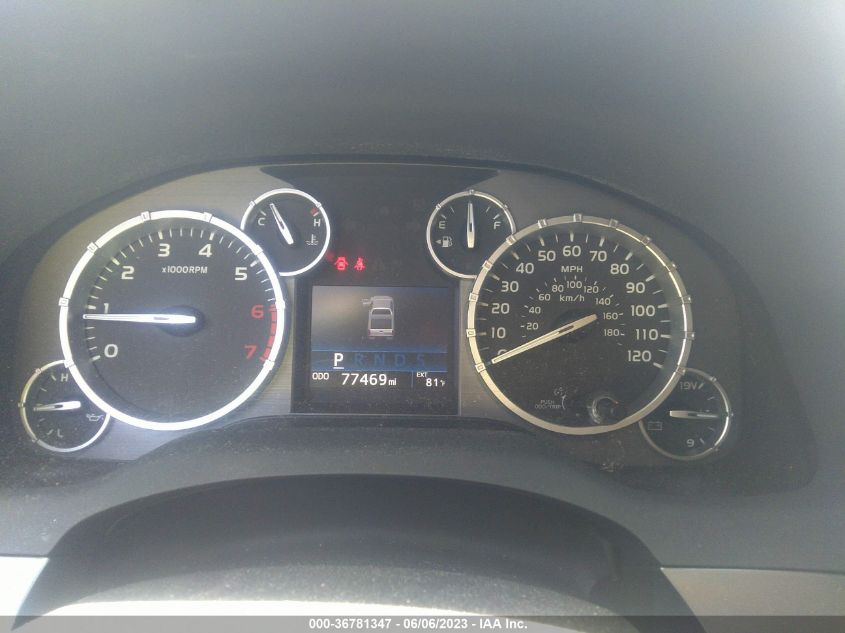 2017 TOYOTA TUNDRA 4WD PLATINUM/1794 EDITION - 5TFAY5F1XHX585649