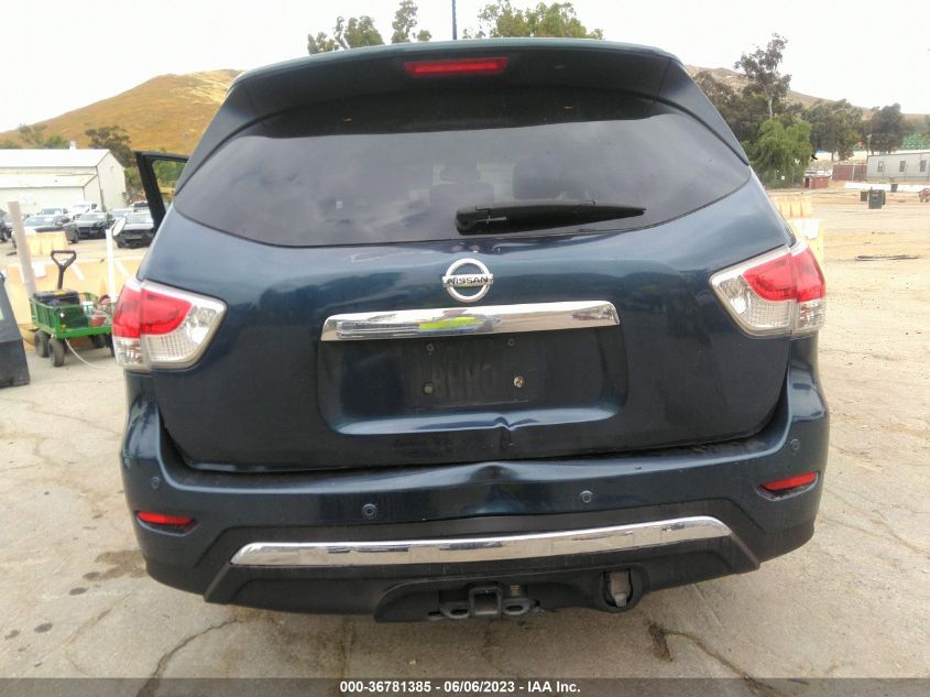 2014 NISSAN PATHFINDER SL - 5N1AR2MN3EC619494