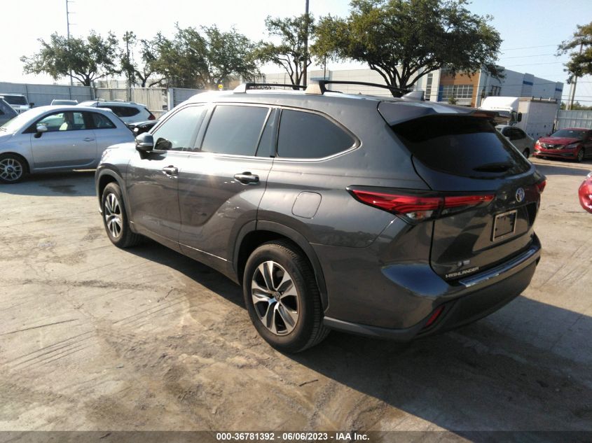 2021 TOYOTA HIGHLANDER XLE - 5TDGZRAH5MS537401