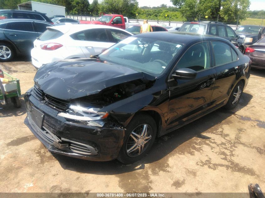 2014 VOLKSWAGEN JETTA SEDAN S - 3VW2K7AJ4EM210332