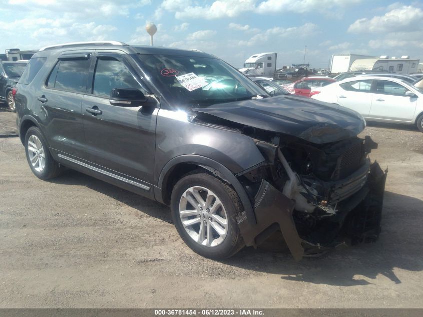 2017 FORD EXPLORER XLT - 1FM5K7DH1HGD85821