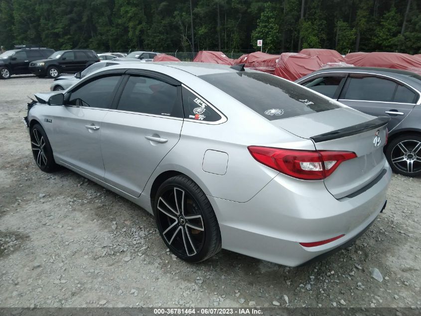 2015 HYUNDAI SONATA 2.4L SE - 5NPE24AF2FH050436