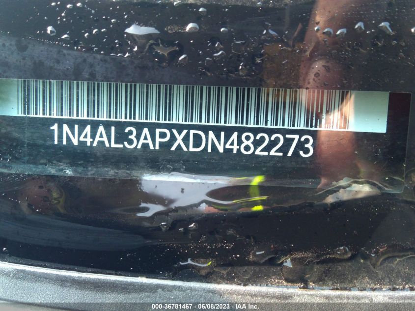 2013 NISSAN ALTIMA 2.5 SL - 1N4AL3APXDN482273