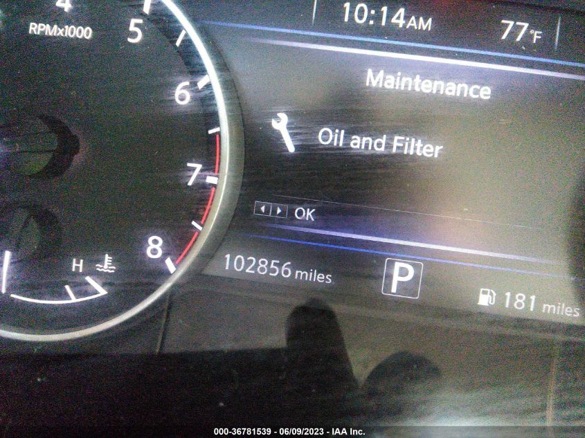 2017 NISSAN MAXIMA S - 1N4AA6AP2HC398621