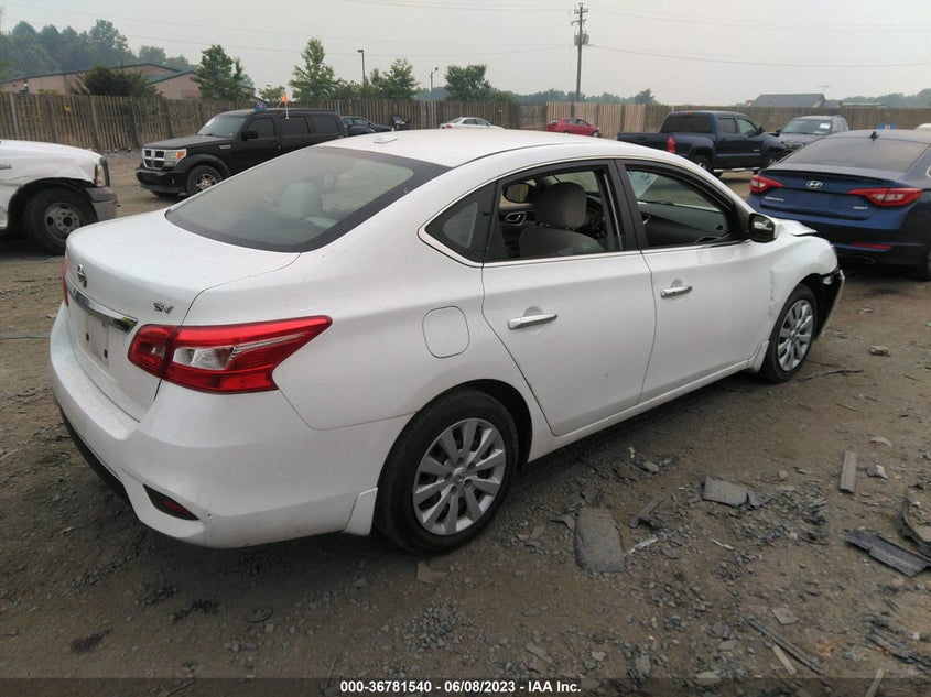 VIN 3N1AB7AP4HY261123 2017 NISSAN SENTRA SV