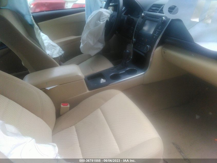 2015 TOYOTA CAMRY XLE/SE/LE/XSE - 4T4BF1FK5FR452101