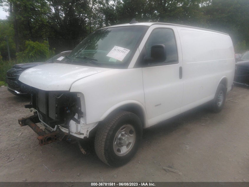 VIN 1GCWGAF19J1189321 2018 CHEVROLET EXPRESS CARGO VAN