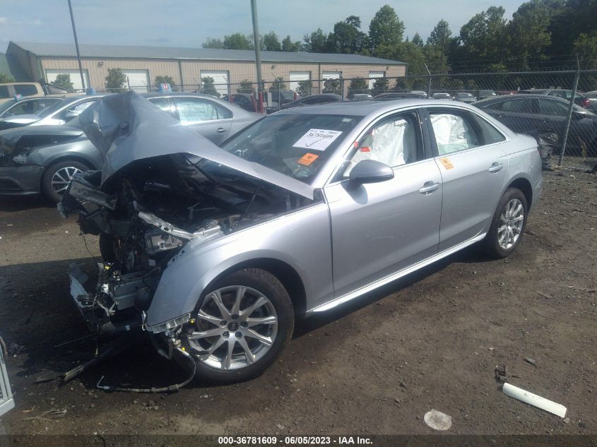 2021 AUDI A4 SEDAN PREMIUM - WAUABAF49MA037950