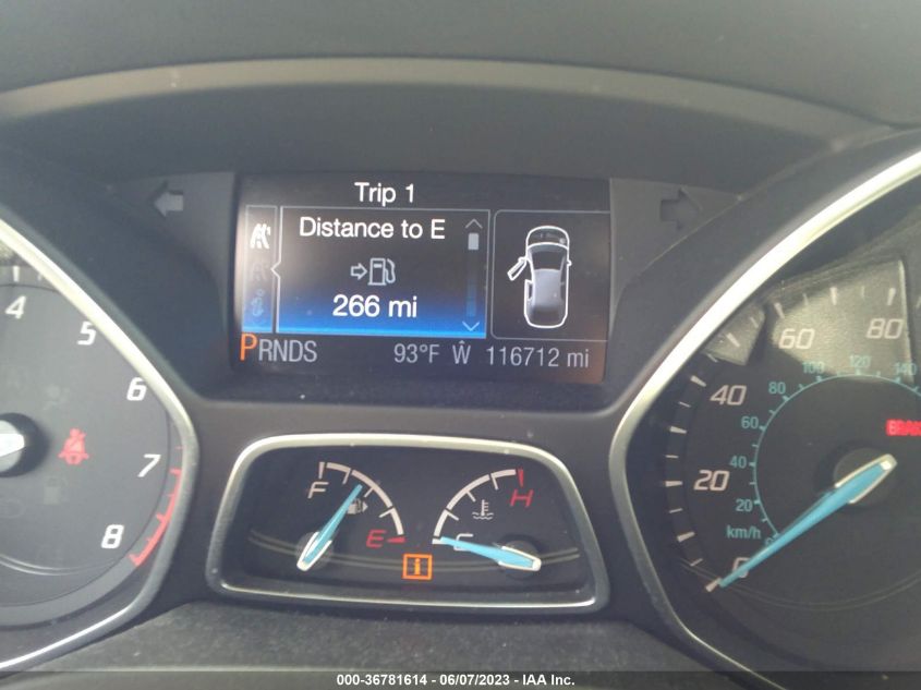 2013 FORD FOCUS TITANIUM - 1FADP3N21DL319183