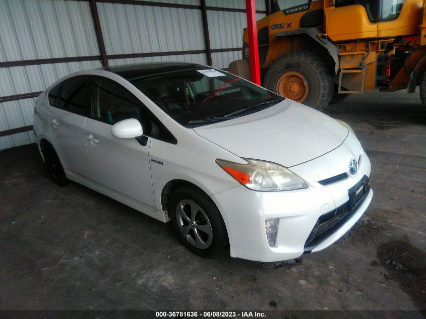 2013 TOYOTA PRIUS ONE/TWO/THREE/FOUR/FIVE - JTDKN3DU5D5600997