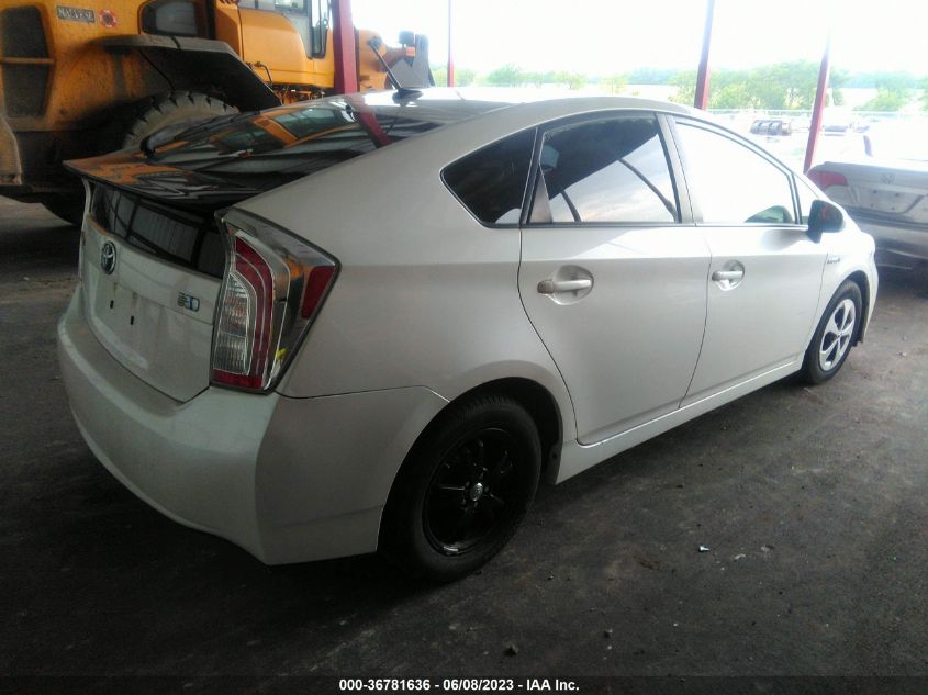 2013 TOYOTA PRIUS ONE/TWO/THREE/FOUR/FIVE - JTDKN3DU5D5600997