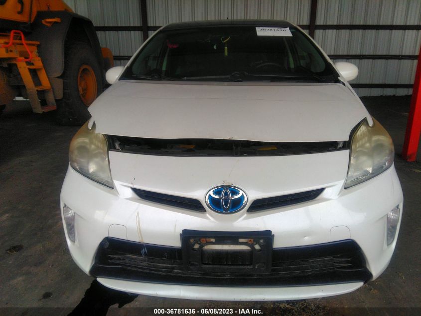 2013 TOYOTA PRIUS ONE/TWO/THREE/FOUR/FIVE - JTDKN3DU5D5600997