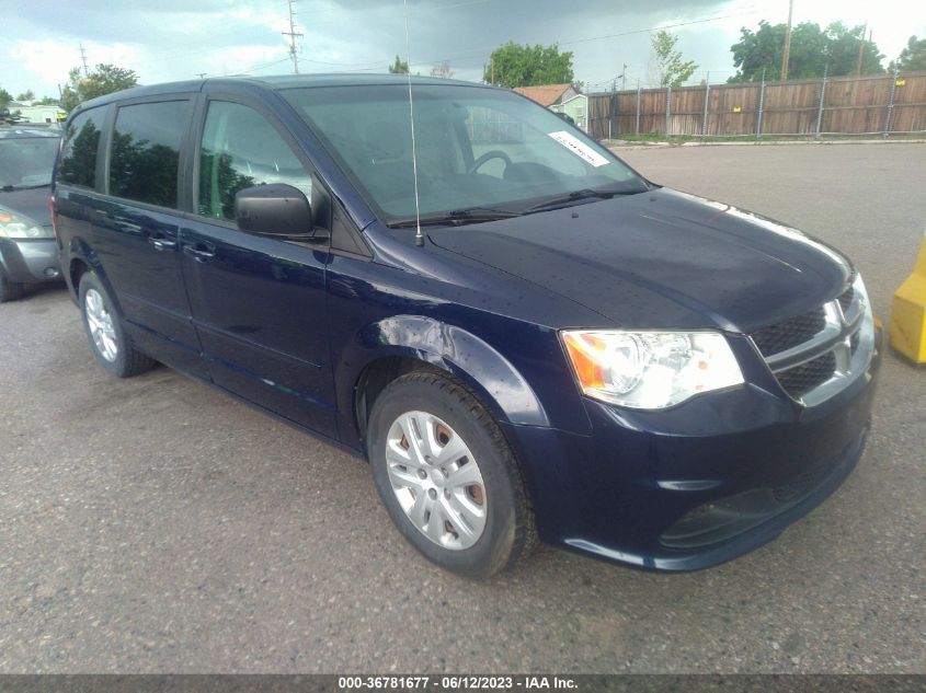 2016 DODGE GRAND CARAVAN SE - 2C4RDGBG1GR115057