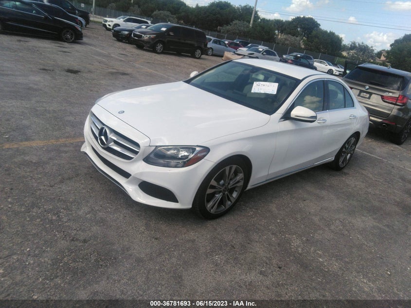 VIN 55SWF4JB4HU228935 2017 MERCEDES-BENZ C-CLASS C 300