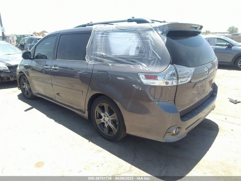 2017 TOYOTA SIENNA SE - 5TDXZ3DC8HS786309