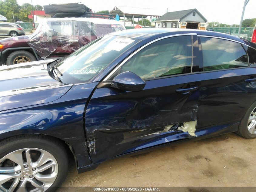 2019 HONDA ACCORD SEDAN LX 1.5T - 1HGCV1F16KA039145