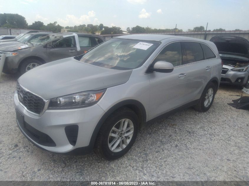 2019 KIA SORENTO LX V6 - 5XYPG4A58KG554184