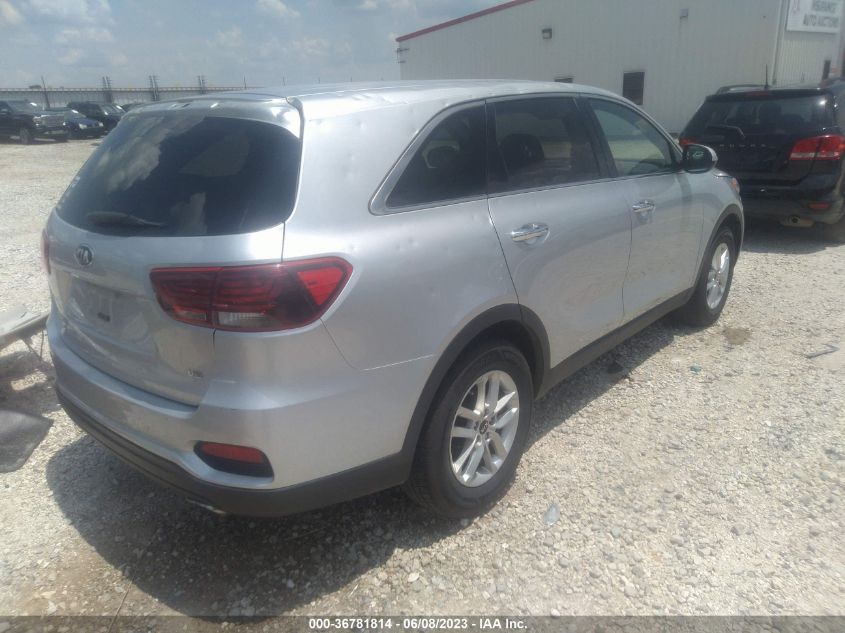 2019 KIA SORENTO LX V6 - 5XYPG4A58KG554184