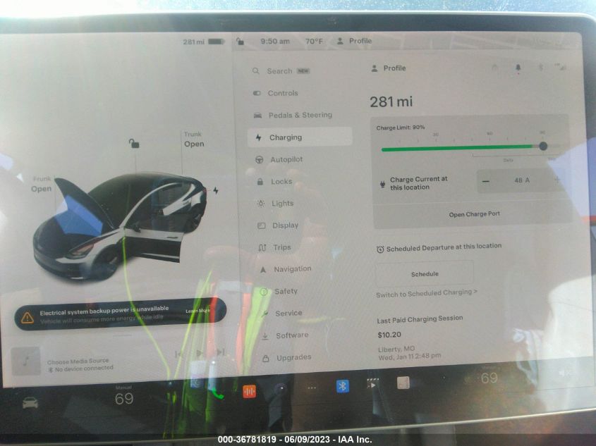 2022 TESLA MODEL 3 LONG RANGE - 5YJ3E1EB4NF171843