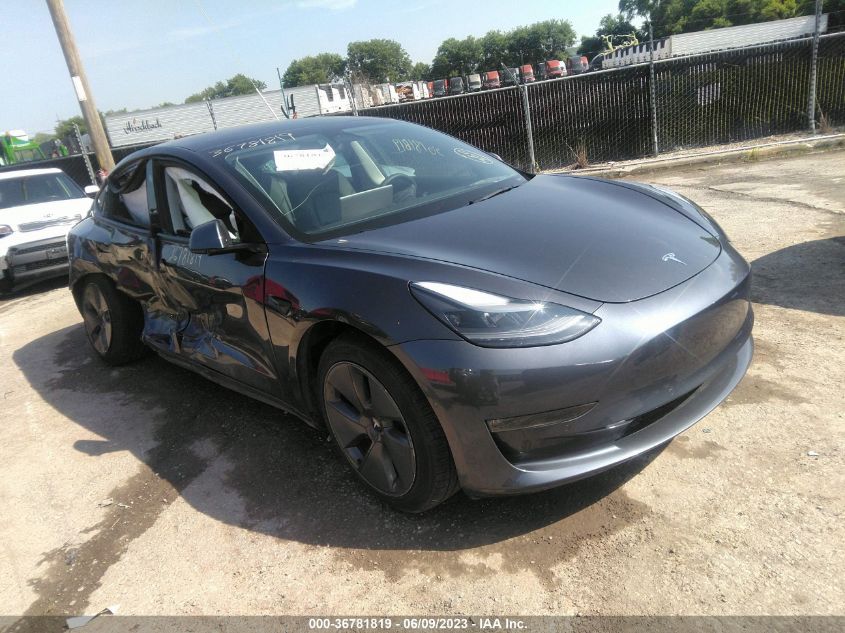 2022 TESLA MODEL 3 LONG RANGE - 5YJ3E1EB4NF171843