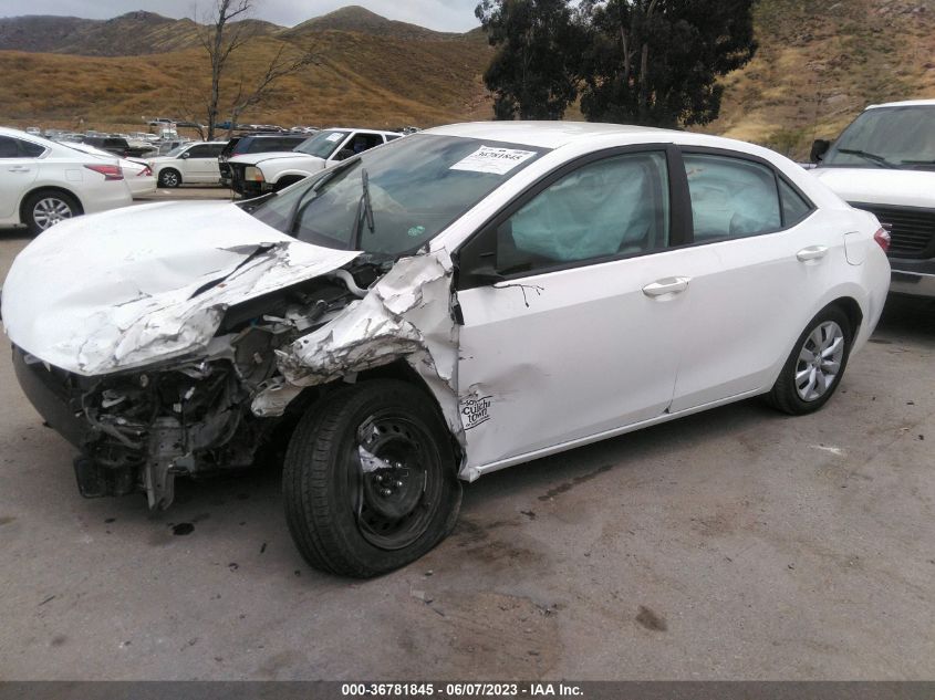 2015 TOYOTA COROLLA L/LE/S/S PLUS/LE PLUS - 5YFBURHE6FP198194