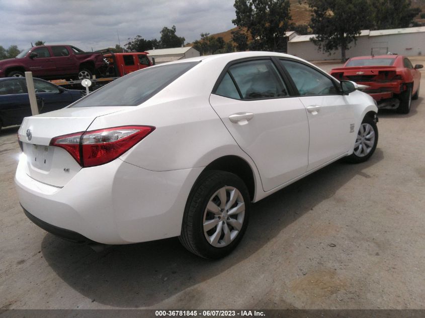 2015 TOYOTA COROLLA L/LE/S/S PLUS/LE PLUS - 5YFBURHE6FP198194